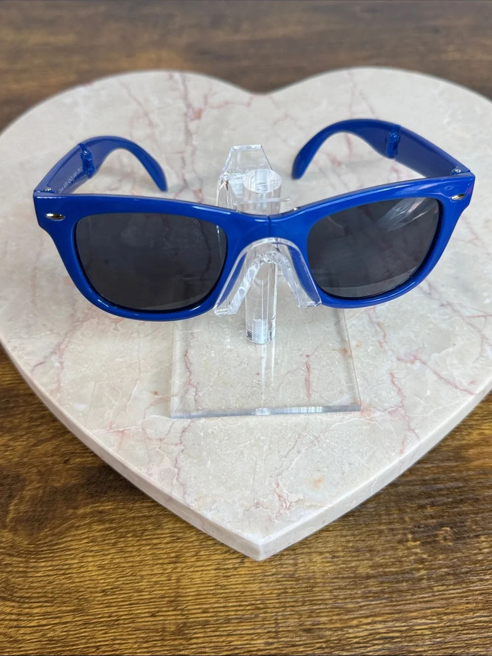Blue Foldable Sunglasses - Lightweight UV Shades